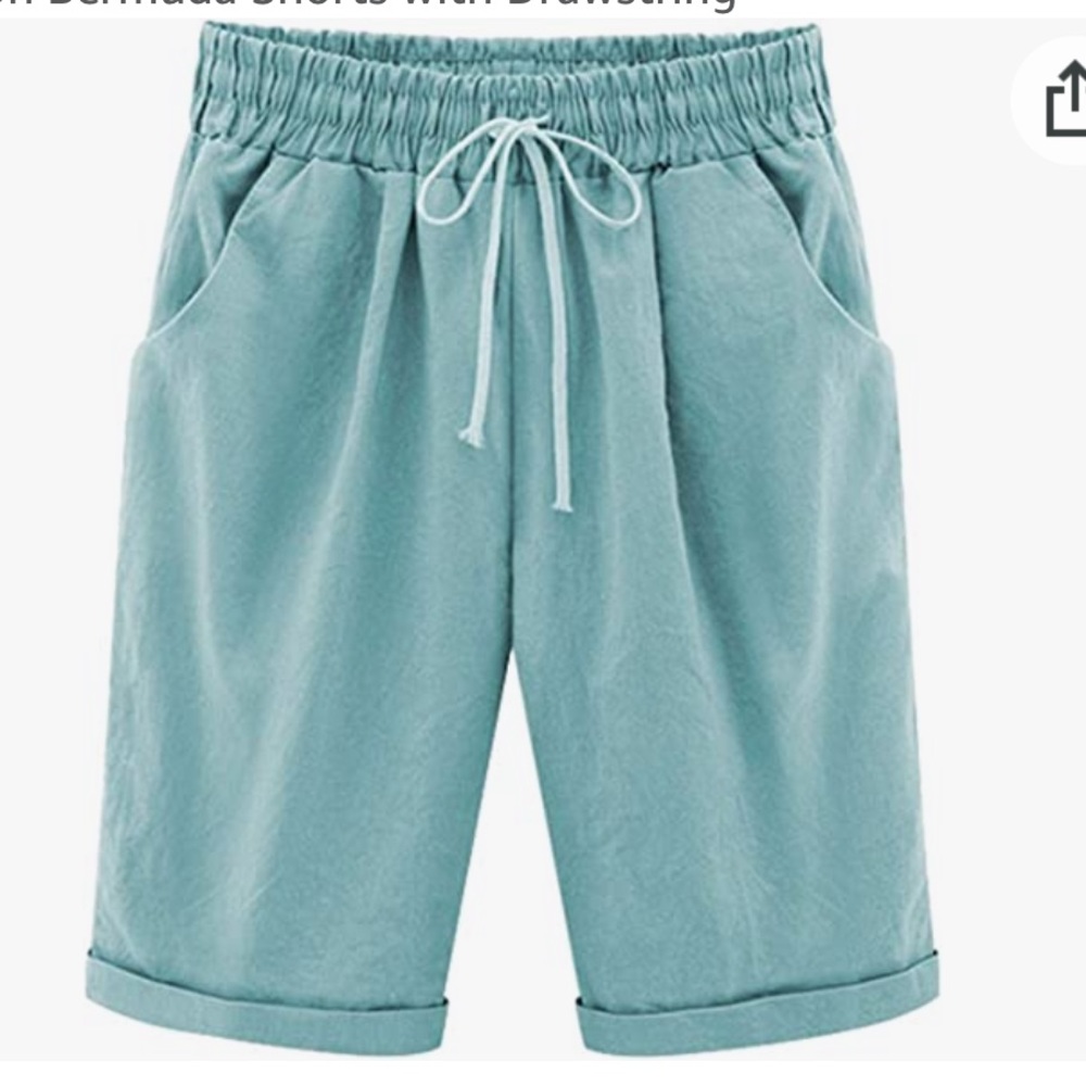 Turquoise Bermuda shorts 🩳